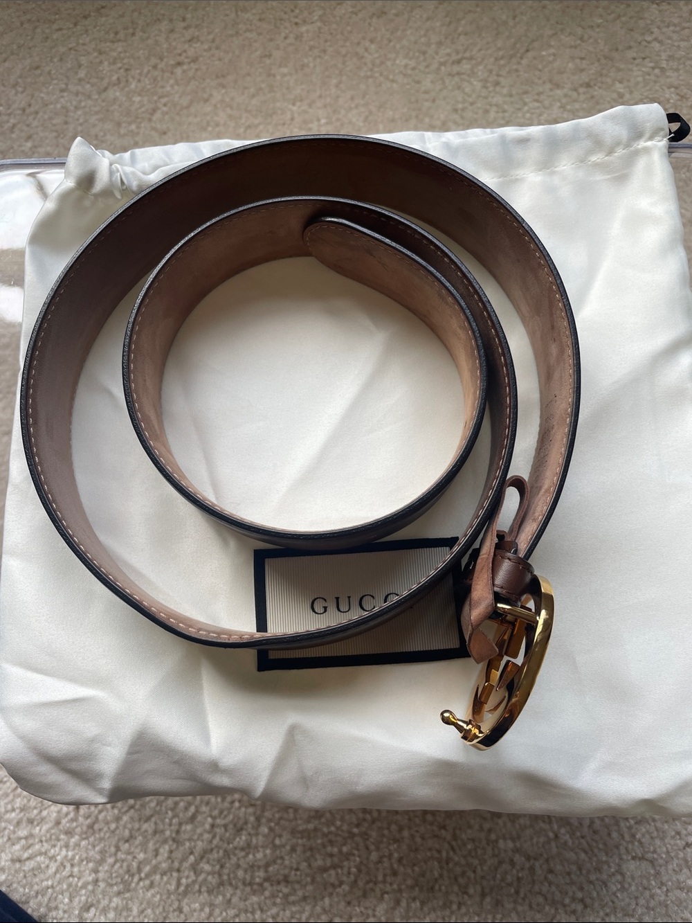 Interlocking G Buckle 1.5” width - Picture 2 of 7